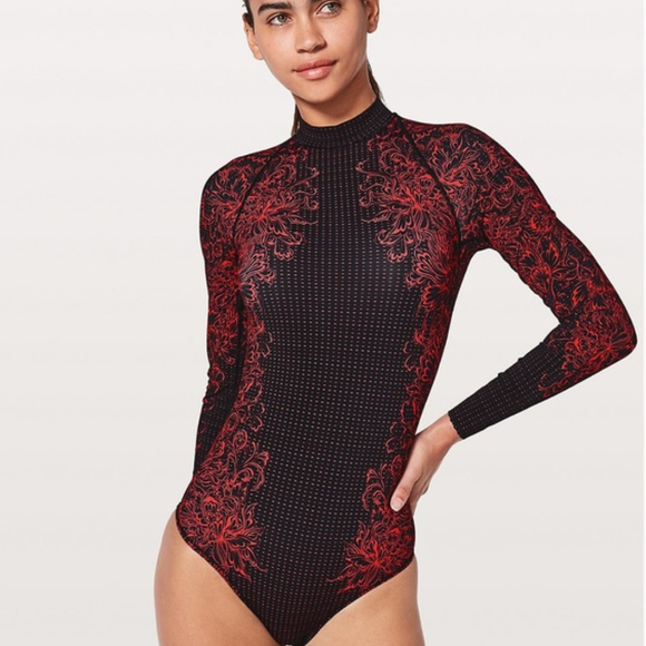 lululemon athletica Other - NWT Lululemon Will The Wave Long Sleeve One Piece